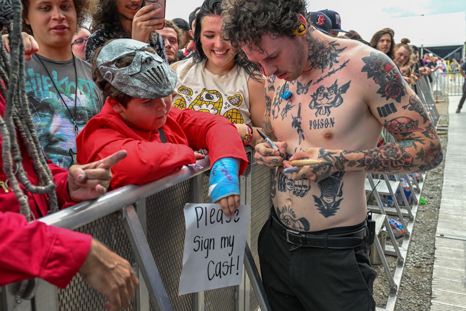 Point North fans at Louder Than Life Festival in Louisville
